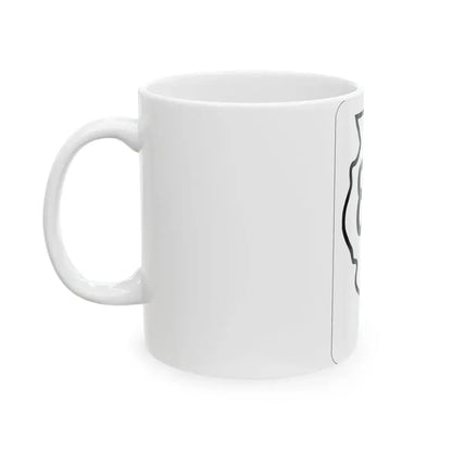 Illinois 80 1950 (Illinois) (Road Sign) White Coffee Mug - Go Mug Yourself