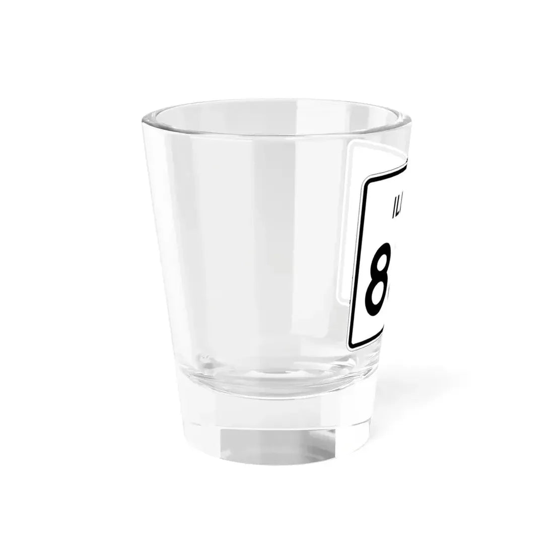 Illinois 83A (Illinois) (Road Sign) Shot Glass 1.5oz - Go Mug Yourself