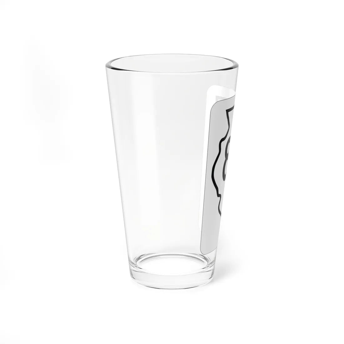 Illinois 84 1950 (Illinois) (Road Sign) Pint Glass 16oz - Go Mug Yourself