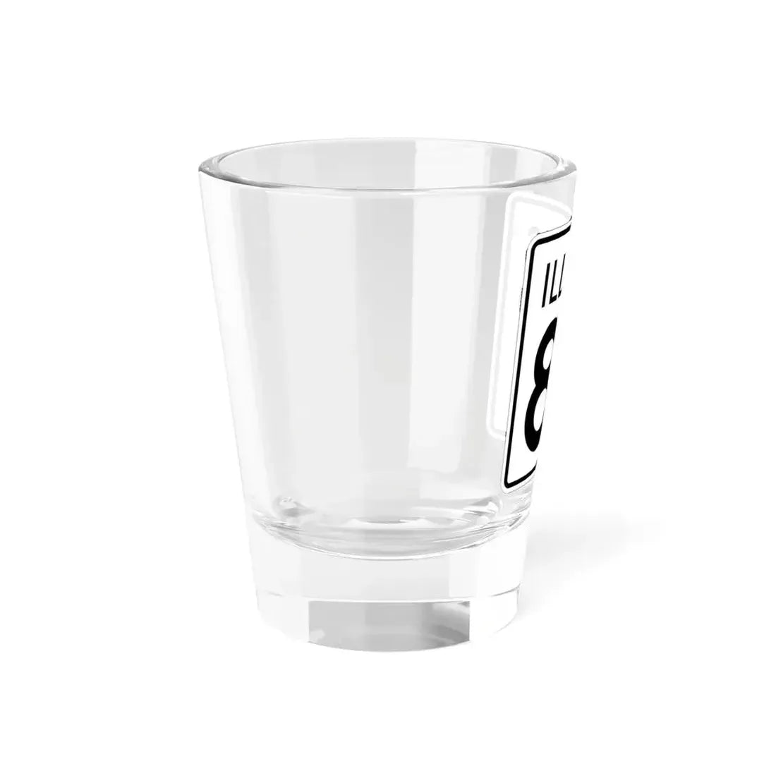 Illinois 87 1960 (Illinois) (Road Sign) Shot Glass 1.5oz - Go Mug Yourself