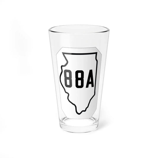 Illinois 88A 1926 (Illinois) (Road Sign) Pint Glass 16oz 16oz - Go Mug Yourself