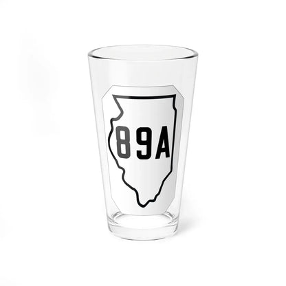 Illinois 89A 1926 (Illinois) (Road Sign) Pint Glass 16oz 16oz - Go Mug Yourself