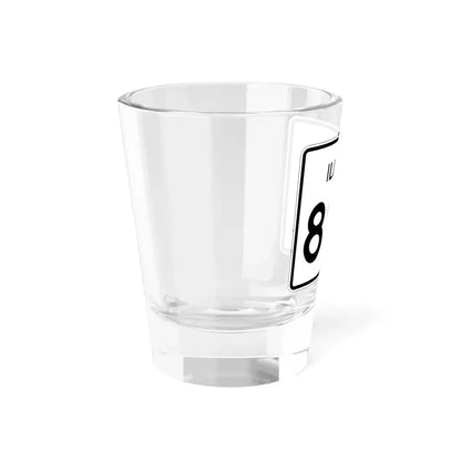 Illinois 89A (Illinois) (Road Sign) Shot Glass 1.5oz - Go Mug Yourself