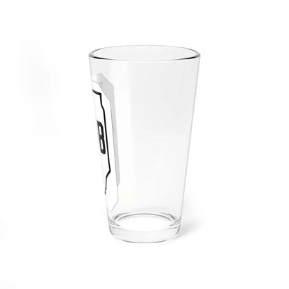 Illinois 89B 1926 (Illinois) (Road Sign) Pint Glass 16oz - Go Mug Yourself