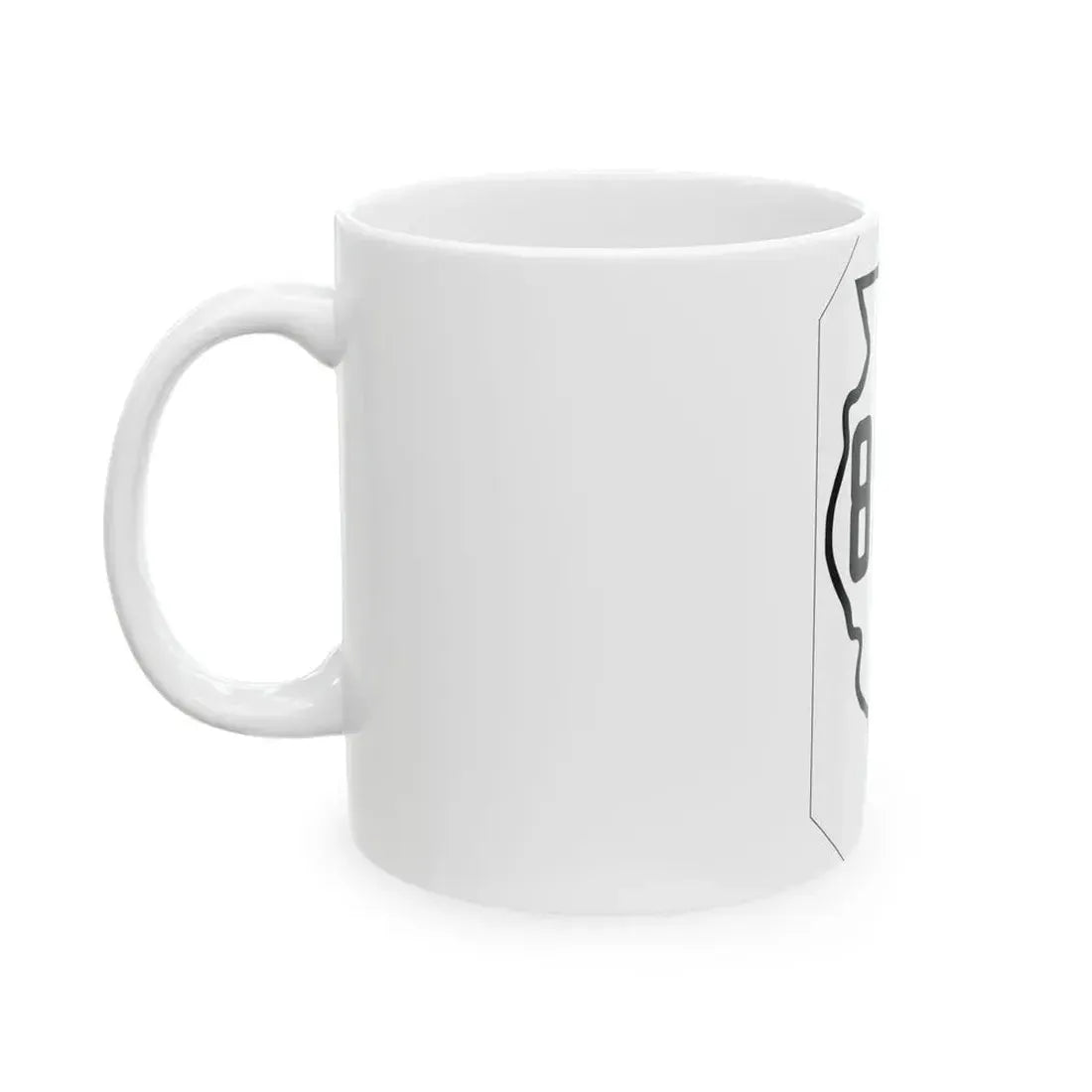 Illinois 89C 1926 (Illinois) (Road Sign) White Coffee Mug - Go Mug Yourself