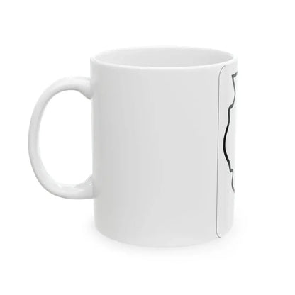 Illinois 9 1950 (Illinois) (Road Sign) White Coffee Mug - Go Mug Yourself