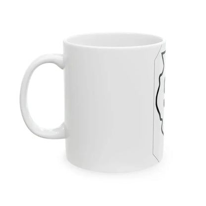 Illinois 91 1926 (Illinois) (Road Sign) White Coffee Mug - Go Mug Yourself