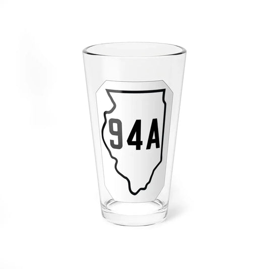 Illinois 94A 1926 (Illinois) (Road Sign) Pint Glass 16oz 16oz - Go Mug Yourself