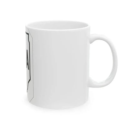 Illinois 95A 1926 (Illinois) (Road Sign) White Coffee Mug - Go Mug Yourself