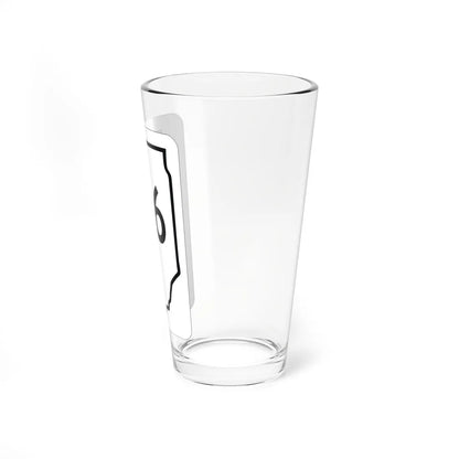 Illinois 96 1950 (Illinois) (Road Sign) Pint Glass 16oz - Go Mug Yourself