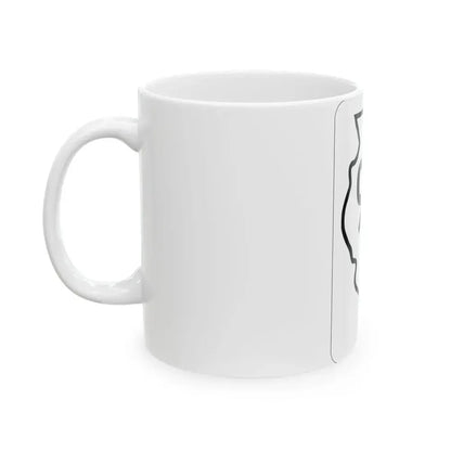 Illinois 96 1950 (Illinois) (Road Sign) White Coffee Mug - Go Mug Yourself