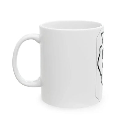Illinois 97 1926 (Illinois) (Road Sign) White Coffee Mug - Go Mug Yourself