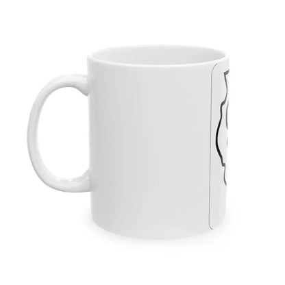 Illinois 97 1950 (Illinois) (Road Sign) White Coffee Mug - Go Mug Yourself