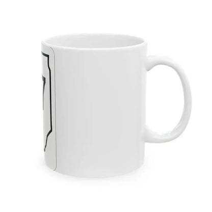Illinois 97 1950 (Illinois) (Road Sign) White Coffee Mug - Go Mug Yourself