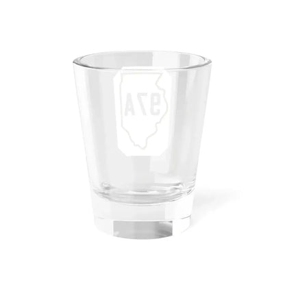 Illinois 97A 1926 (Illinois) (Road Sign) Shot Glass 1.5oz - Go Mug Yourself