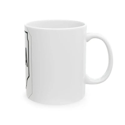 Illinois 97A 1926 (Illinois) (Road Sign) White Coffee Mug - Go Mug Yourself