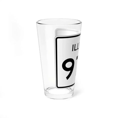 Illinois 97A (Illinois) (Road Sign) Pint Glss 16oz - Go Mug Yourself
