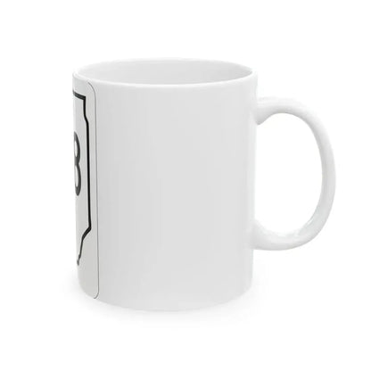 Illinois 98 1950 (Illinois) (Road Sign) White Coffee Mug - Go Mug Yourself
