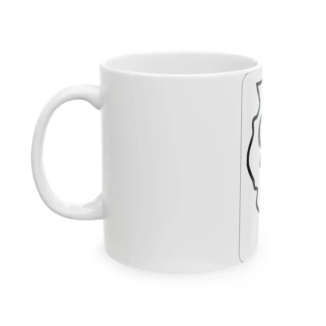 Illinois 99 1950 (Illinois) (Road Sign) White Coffee Mug - Go Mug Yourself