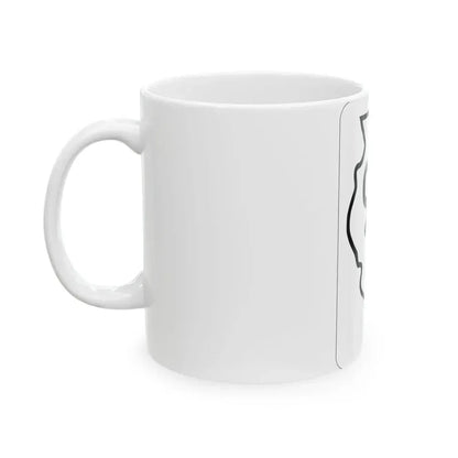 Illinois 99 1950 (Illinois) (Road Sign) White Coffee Mug - Go Mug Yourself