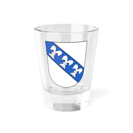 Illnau-Effretikon-blazon (Switzerland) (Coat of Arms) Shot Glass 1.5oz 1.5oz - Go Mug Yourself