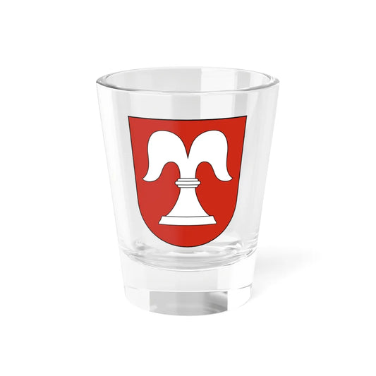 IllnauEffretikon-Bisikon-blazon (Switzerland) (Coat of Arms) Shot Glass 1.5oz 1.5oz - Go Mug Yourself