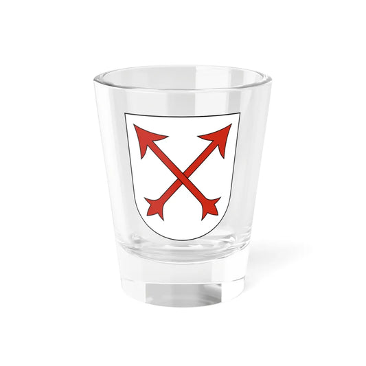 IllnauEffretikon-Ottikon-blazon (Switzerland) (Coat of Arms) Shot Glass 1.5oz 1.5oz - Go Mug Yourself