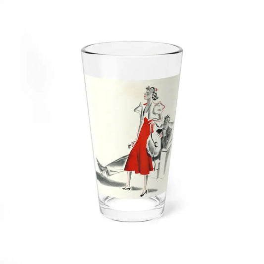 Illustration 1937 Ladie's Home Journal - Pint Glass 16oz 16oz - Go Mug Yourself