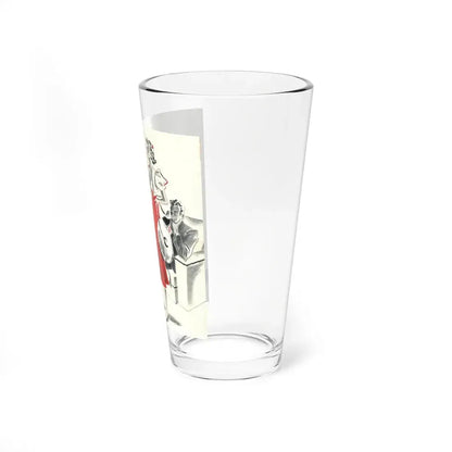 Illustration 1937 Ladie's Home Journal - Pint Glass 16oz - Go Mug Yourself