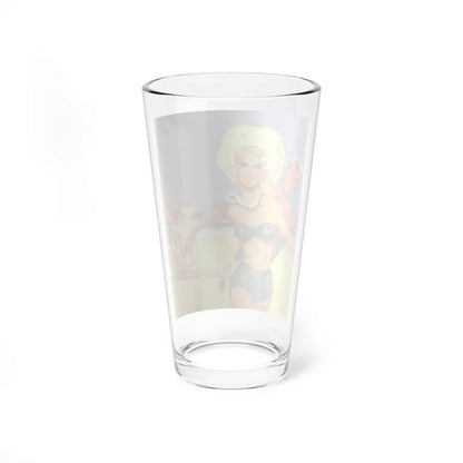 Illustration by Aubrey Rix 3 - Pint Glass 16oz-Go Mug Yourself