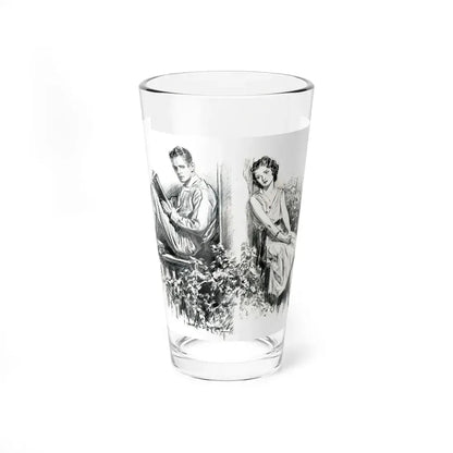Illustration by Charles D. Mitchell, 1933 (1) - Pint Glass 16oz 16oz - Go Mug Yourself