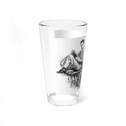 Illustration by Charles D. Mitchell, 1933 (1) - Pint Glass 16oz - Go Mug Yourself