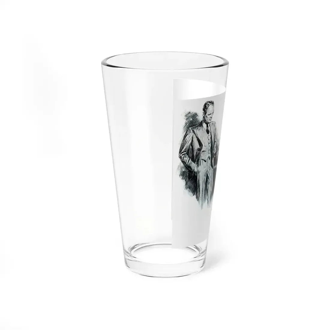 Illustration by Charles D. Mitchell, 1933 (2) - Pint Glass 16oz - Go Mug Yourself