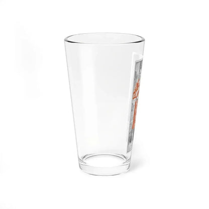 Illustration by Charles D. Mitchell, 1933 (3) - Pint Glass 16oz - Go Mug Yourself
