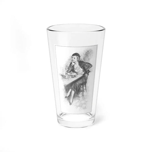 Illustration by Charles D. Mitchell, 1934 - Pint Glass 16oz 16oz - Go Mug Yourself