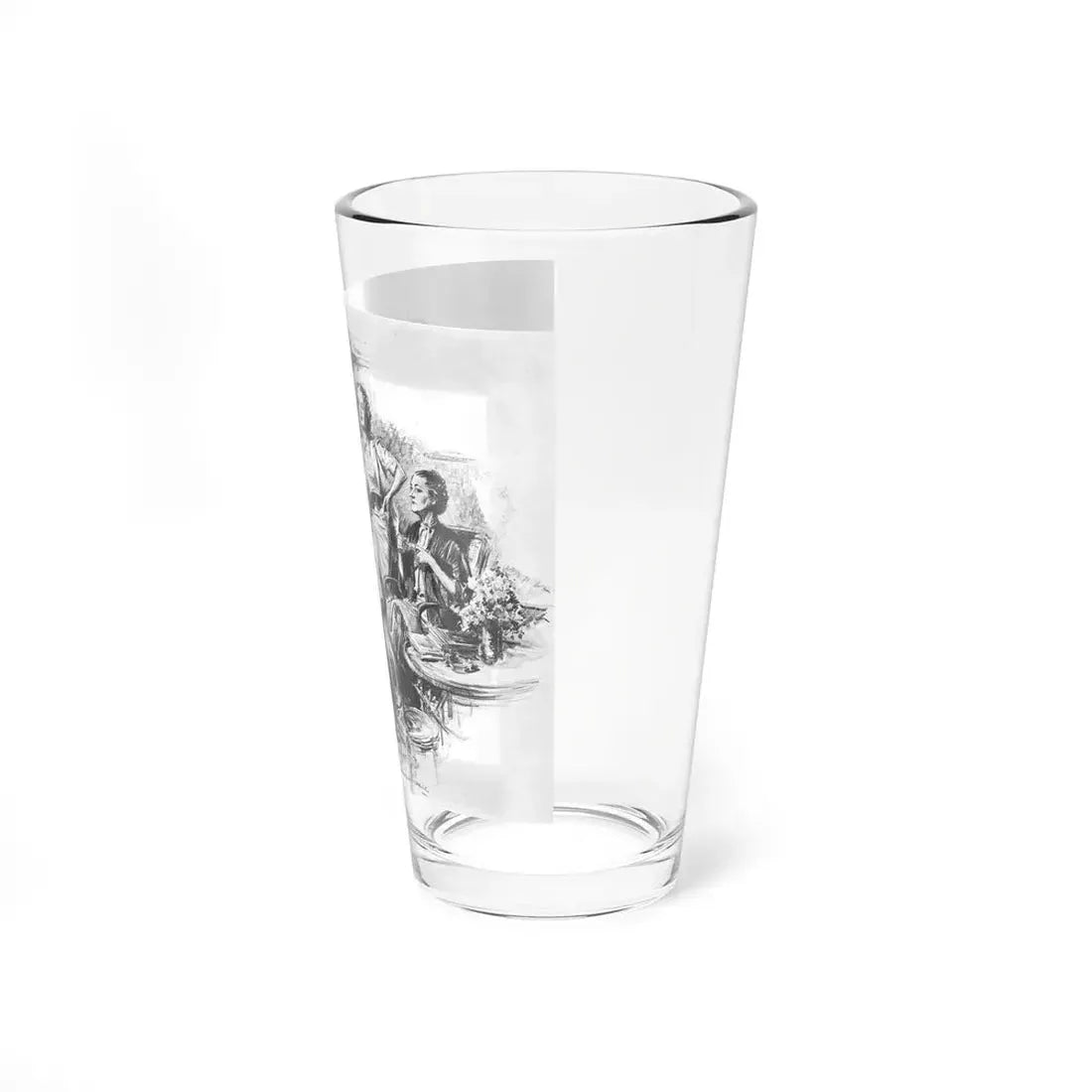 Illustration by Charles D. Mitchell, 1936 (2) - Pint Glass 16oz - Go Mug Yourself