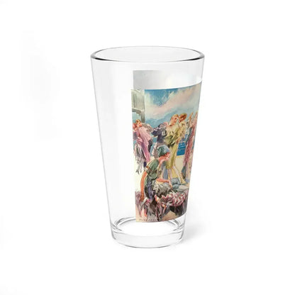 Illustration by Everett Shinn, 1927 - Pint Glass 16oz - Go Mug Yourself
