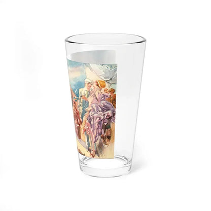 Illustration by Everett Shinn, 1927 - Pint Glass 16oz - Go Mug Yourself