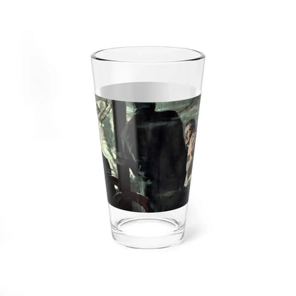 Illustration by Frank Bensing, 1936 - Pint Glass 16oz - Go Mug Yourself