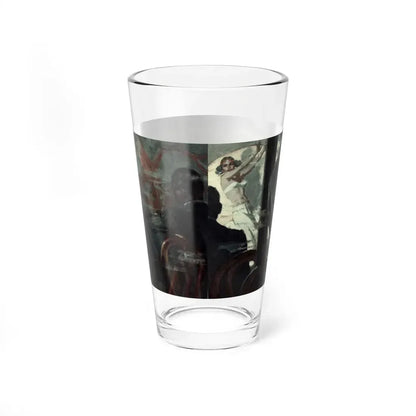 Illustration by Frank Bensing, 1936 - Pint Glass 16oz - Go Mug Yourself