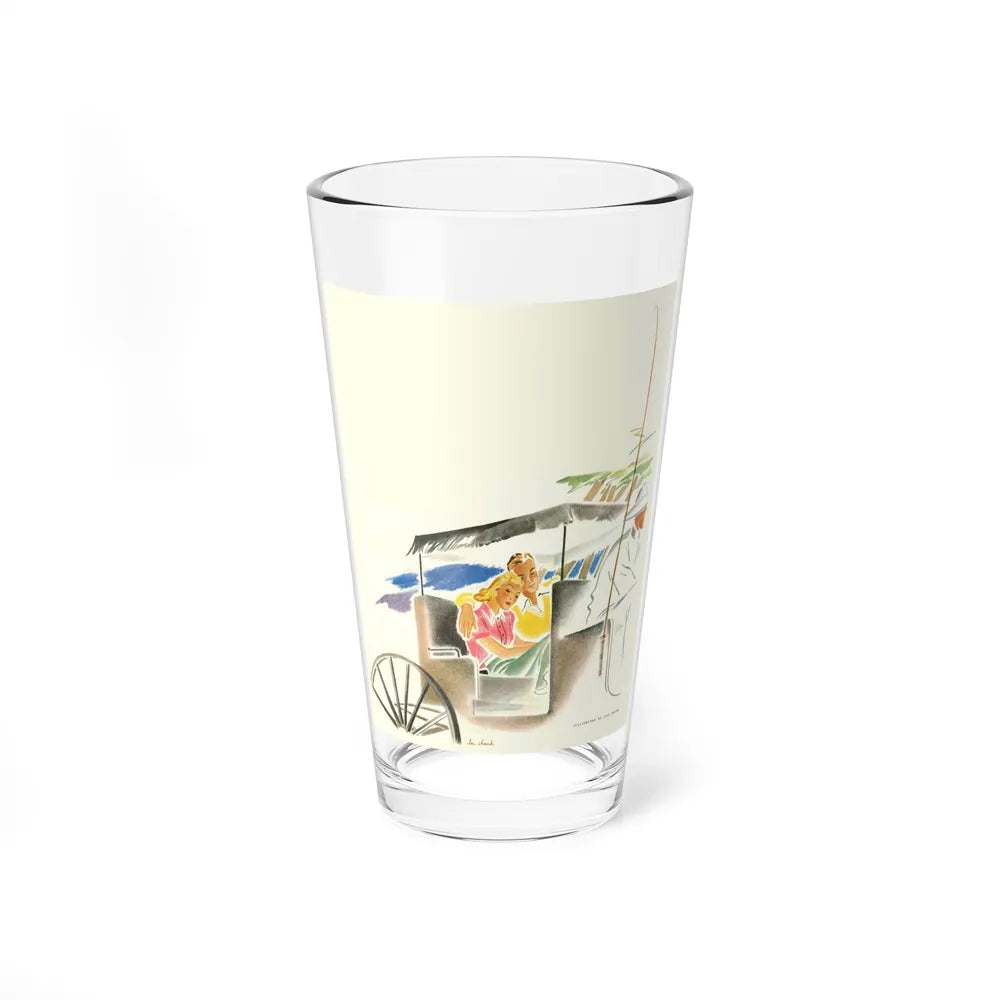 Illustration by Ilse Shank, 1938 - Pint Glass 16oz-16oz-Go Mug Yourself