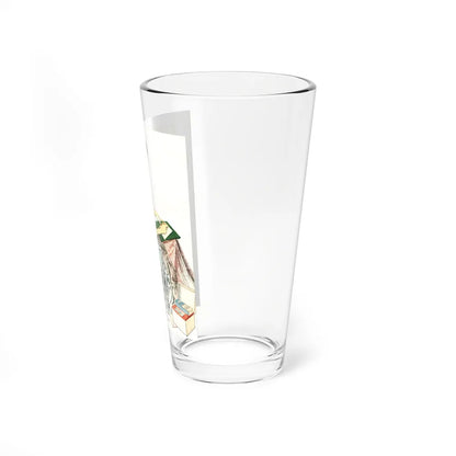 Illustration by JKR, 1954 - Pint Glass 16oz-Go Mug Yourself