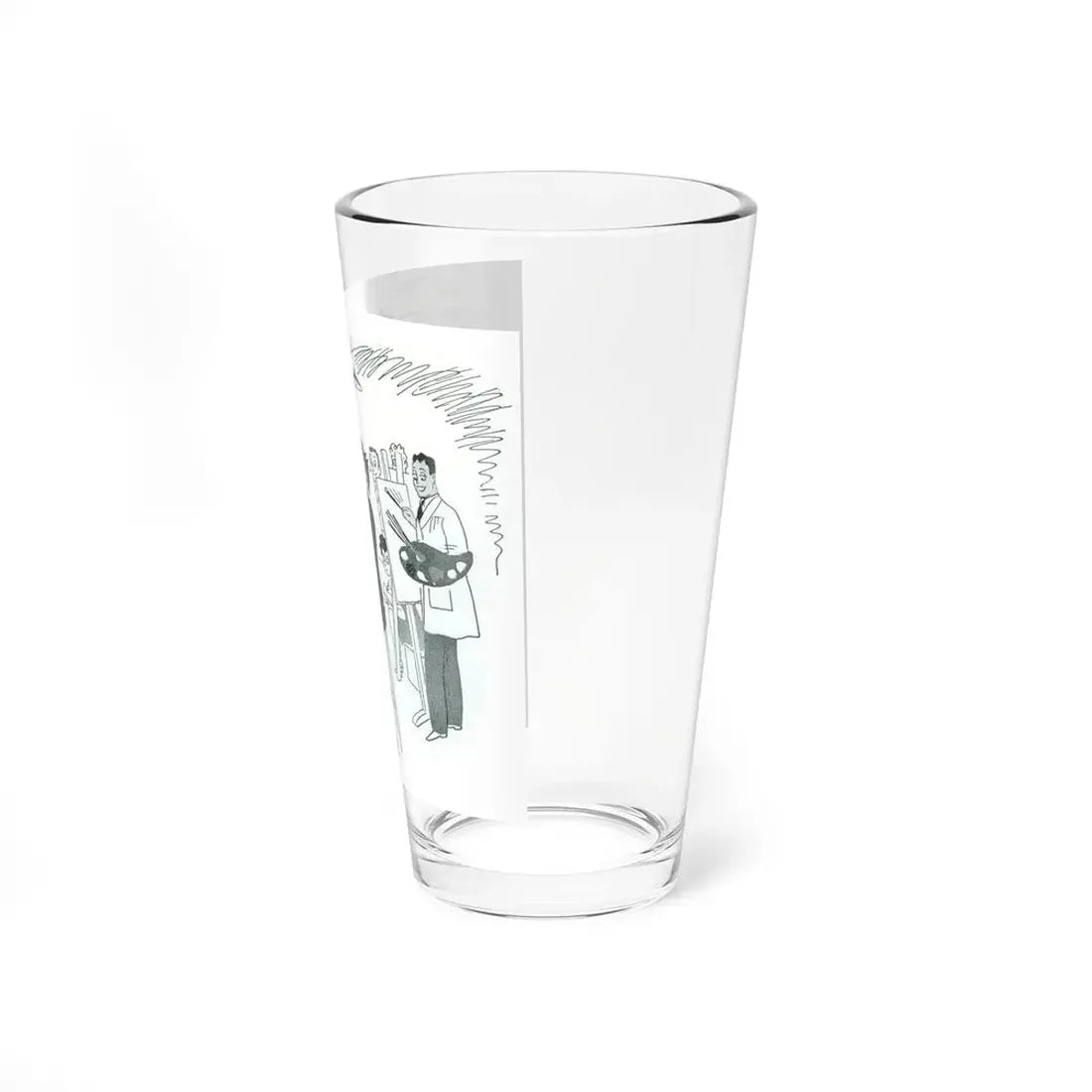 Illustration by Lena Rue, 1947 - Pint Glass 16oz - Go Mug Yourself