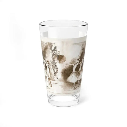 Illustration by Rene Bouche, 1942 - Pint Glass 16oz 16oz - Go Mug Yourself