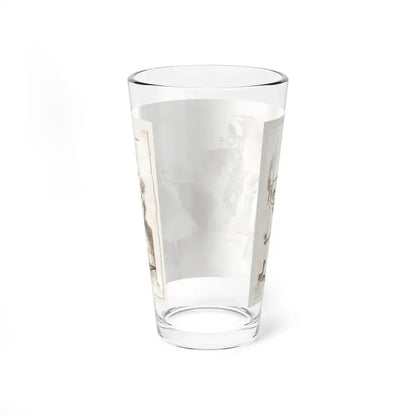 Illustration by Rene Bouche, 1942 - Pint Glass 16oz - Go Mug Yourself