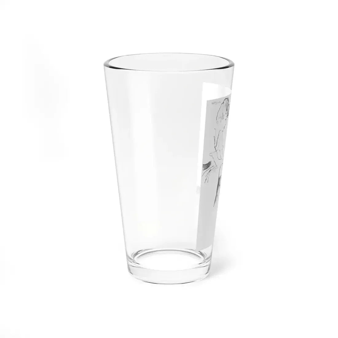 Illustration by Rene Bouche, 1944 - Pint Glass 16oz - Go Mug Yourself