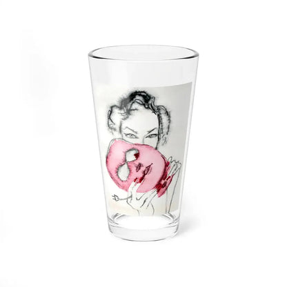 Illustration by Rene Bouche (2), 1954 - Pint Glass 16oz 16oz - Go Mug Yourself
