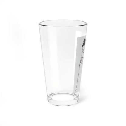 Illustration by Rene Bouche (3), 1954 - Pint Glass 16oz - Go Mug Yourself