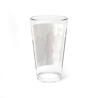 Illustration by Rene Bouet-Willaumez, 1938 - Pint Glass 16oz - Go Mug Yourself
