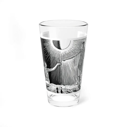 Illustration by Rockwell Kent, 1927 (2) - Pint Glass 16oz 16oz - Go Mug Yourself
